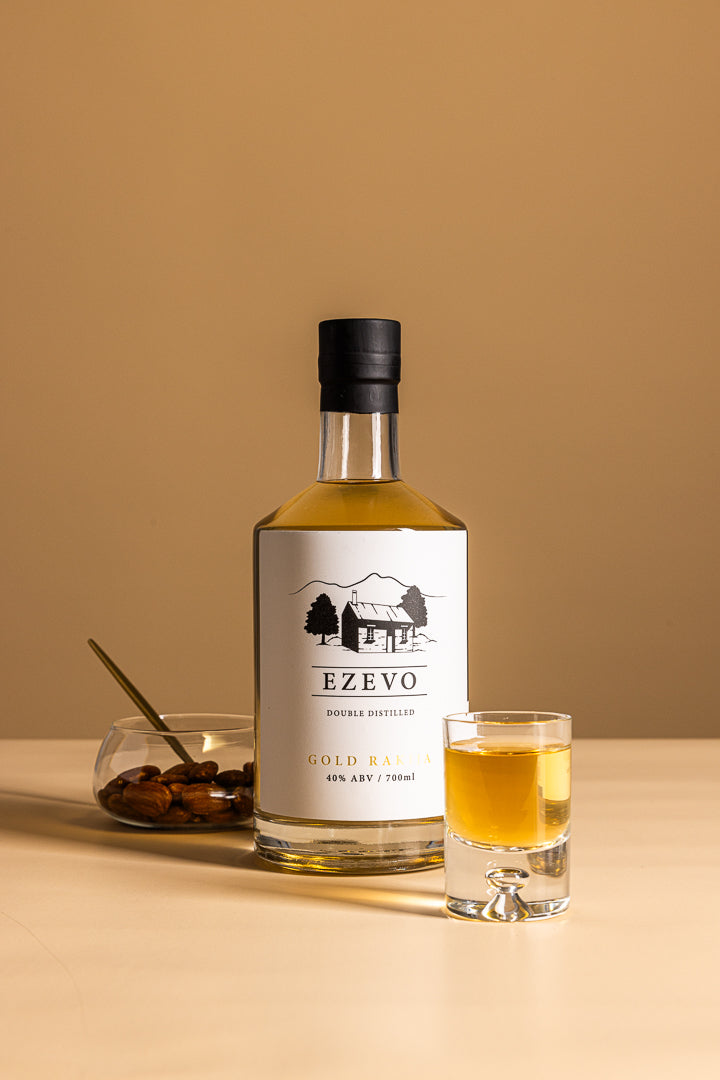 Ezevo Rakija Gold: 40%ABV (700mL)